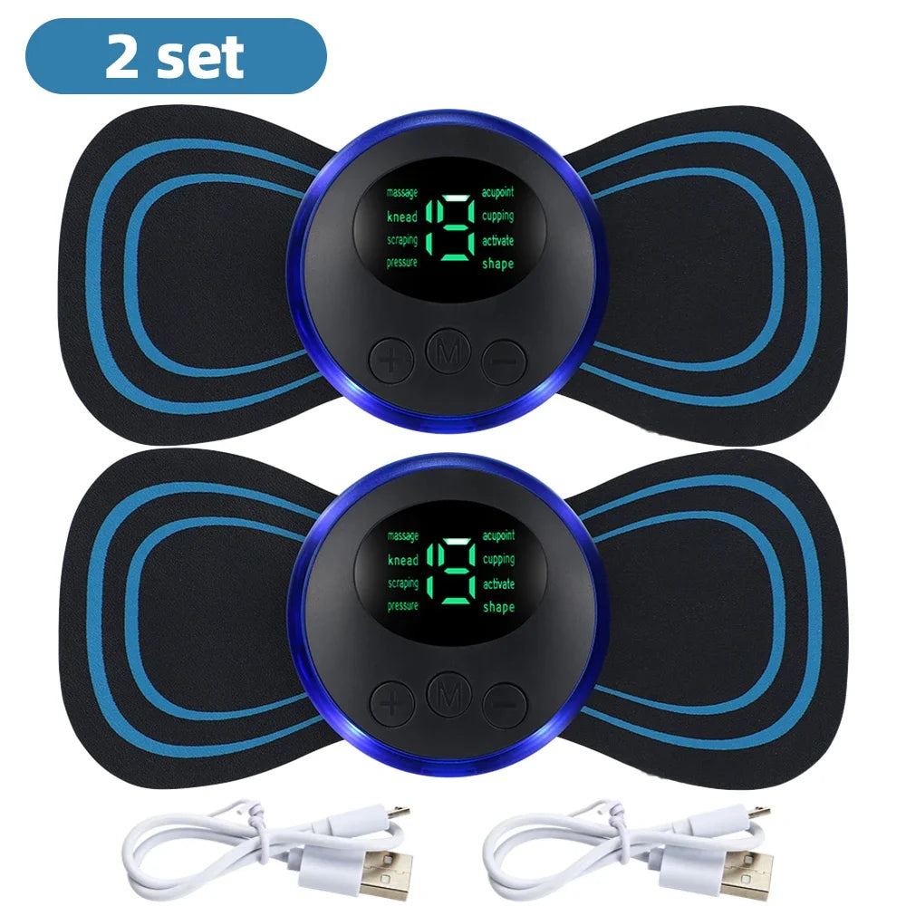 Massajador Elétrico de Pescoço EMS Portátil