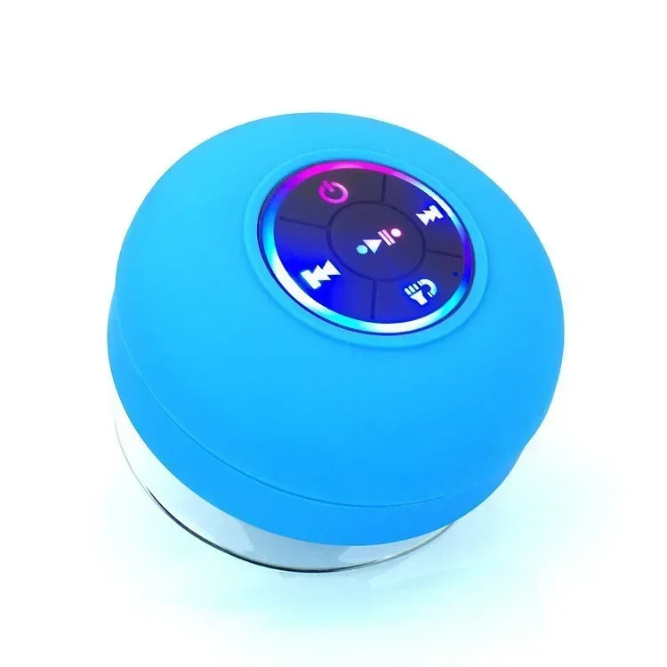 Coluna Bluetooth Portátil LED Impermeável