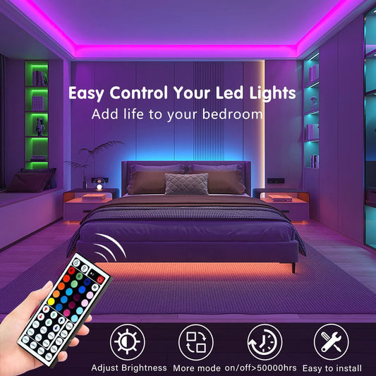 Fita LED RGB com Comando 44 Teclas