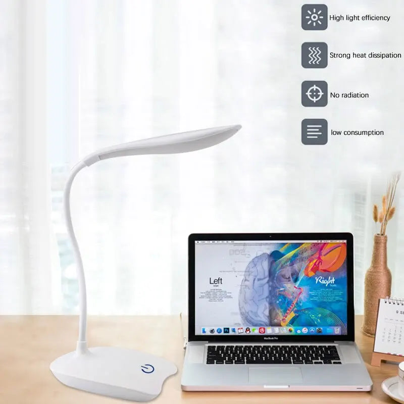 Candeeiro LED USB Recarregável Protecção Ocular
