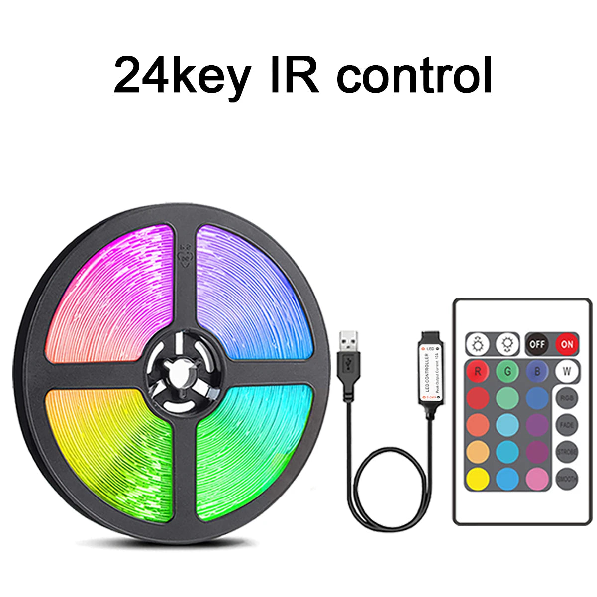 Fita LED RGB com Comando 44 Teclas