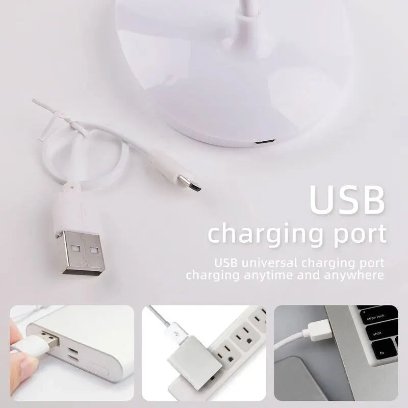 Candeeiro LED USB Recarregável Protecção Ocular