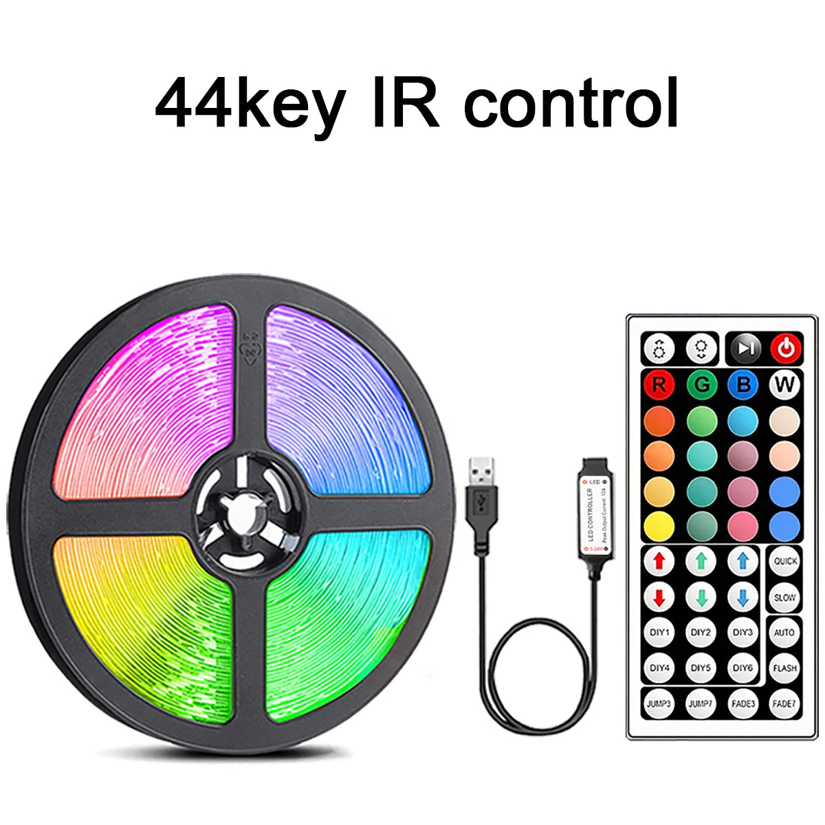 Fita LED RGB com Comando 44 Teclas